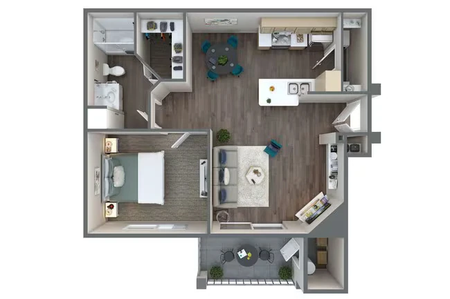 Unit 1010 1010 floor plan